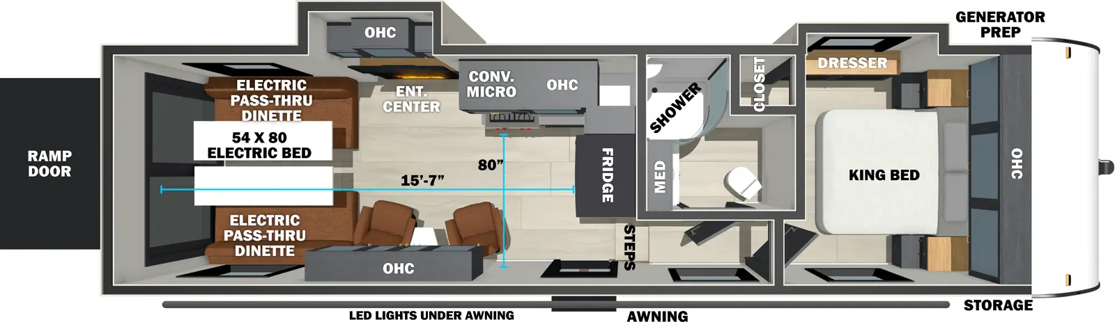Shockwave 2800 Floorplan